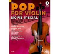 Pop for Violin MOVIE SPECIAL: 10 Pop-Hits. Sonderband. 1-2 Violinen. Ausgabe mit Online-Audiodatei.