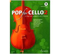 Pop for violonchelo Band 2 con audio online: 12 potentes éxitos organizados para 1-2 Celli Michael Zlanabitnig Ed - ONHE CD.
