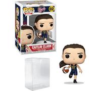 POP Funko 02 Caitlin Clark Figura de vinilo con funda protectora
