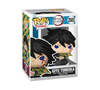 POP Funko Animation: Demon Slayer - Giyu | Merchandising Oficial - Figura de Vinilo Coleccionable para Decoración - Regalo Friki de Cumpleaños