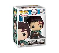 POP Funko Animation: Demon Slayer - Tanjiro Kamado | Merchandising Oficial de Anime - Figura de Vinilo Coleccionable para Decoración - Regalo Friki de Cumpleaños