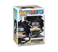 POP Funko Animation: Naruto - Kotetsu Hagane with Weapon | Merchandising Oficial - Figura de Vinilo Coleccionable para Decoración - Regalo Friki de Cumpleaños