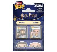 POP Funko Bitty 2 Pack: Harry Potter - Hagrid & Dobby | Merchandising Oficial - Juguete Coleccionable - Idea de Regalo de Cumpleaños para Fans y Coleccionistas