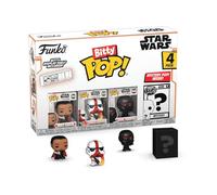 POP Funko Bitty 4 Pack: Star Wars: The Mandalorian - Moff Gideon & More | Merchandising Oficial de Ciencia Ficción - Mini Figuras de 2,2 cm con Expositor - Decoración de Tartas y Regalo de Fiesta