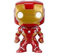 Figura Funko Pop Marvel Iron Man Capitán América Civil War Vinilo 9 cm