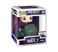 POP Funko Deluxe: Hydra with Captain Peggy Carter - Amazon Exclusive | Merchandising Oficial de Superheroes - Figura de Vinilo Coleccionable para Decoración - Regalo Friki de Cumpleaños