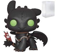 Pop Funko How to Train Your Dragon 3: The Hidden World - Figura de Vinilo sin Dientes (Incluye Funda Protectora de Caja Compatible)
