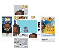 POP Funko Jurassic World Movies Figura de Vinilo Kayla 9 cm