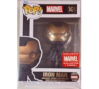 POP Funko Marvel Collector Corps 85th Anniversary Exclusive Iron Man #1424 con estuche acrílico