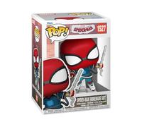 POP Funko Marvel: Spider-Man - Peter Parker in Proto Suit (Animated) | Merchandising Oficial de Superheroes - Figura de Vinilo Coleccionable para Decoración - Regalo Friki de Cumpleaños