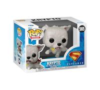 POP Funko Movies: DC Superman - Krypto | Merchandising Oficial de Superheroes - Figura de Vinilo Coleccionable para Decoración - Regalo Friki de Cumpleaños