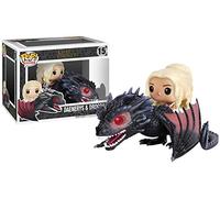 POP Funko Rides: Got - Drogon & Daenerys Targaryen - Game of Thrones - Juego de Tronos - Figura de Vinilo Coleccionable - Idea de Regalo- Mercancia Oficial - Juguetes para Niños y Adultos - TV Fans