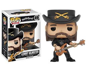 POP Funko Rocks: Lemmy Kilmister - Lemmy Motorhead - Figura de Vinilo Coleccionable - Idea de Regalo- Mercancia Oficial - Juguetes para Niños y Adultos - Music Fans - Muñeco para Coleccionistas