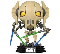 POP Funko Star Wars General Grievous w/Lightsabers #449 - Funko Exclusive Edition Figura Star Wars, 56139