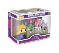 Disney: Ultimate Princess Pop Town Vinile Figura Aurora & Castle (la Bella Addo
