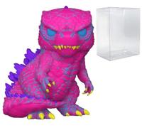POP Godzilla vs Kong - Godzilla Blacklight Edición Limitada Funko Figura de vinilo (incluye funda protectora de caja compatible), multicolor, 3.75