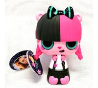 MGA Entertainment Muñeca POP Hair Surprise con cepillo y largos mechones de cabello