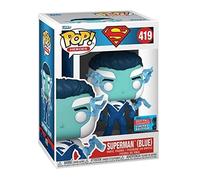 Funko – Figura de vinilo coleccionable Superman (Blue) (NYCC/Fall con) – DC Comics – Oficial