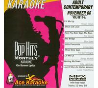 Pop Hits Monthly Adult Contemporary Karaoke Music CDG - November 2006
