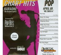 Pop Hits Monthly Pop Karaoke Music CDG - April 2009