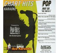 Pop Hits Monthly Pop Karaoke Music CDG - May 2008