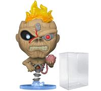 Pop Iron [Maiden] Eddie - Figura de Vinilo Funko del séptimo Hijo del séptimo Hijo (Incluye Funda Protectora de Caja Compatible), Multicolor, 3.75 Pulgadas