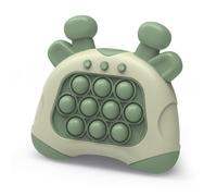 Pop It Game Machine FaJoek Pop Light Up Games, Electronic Popping Game, Juego de Burbujas de Empuje, Quick Push Burbujas Juego Consola, Quick Push Pop Game It Fidget Toys Pro (Verde)