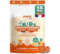 POP IT Gominolas Multivitaminas Niños +4 Años - Defensas, Crecimiento - 30u