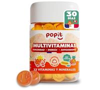 POP IT Multivitaminas Gominolas Adultos, Vegano - Inmunidad, Energía - 60u