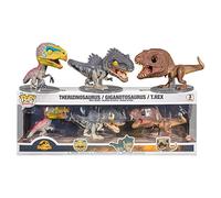 POP Jurassic World: Dominion - Therizinosaurus, Giganotosaurus & T-Rex Vinyl Figure 3-Pack