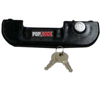 POP & Lock Cerradura manual para puerta trasera Toyota Tacoma, se adapta a modelos de 1995 a 2004, antirrobo, reemplazo de bloqueo de puerta trasera de camión, fácil de instalar, fabricado en los