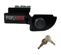 POP & LOCK - PL3600 Cerradura manual negra para port?n trasero para Dodge Dakota y Mi