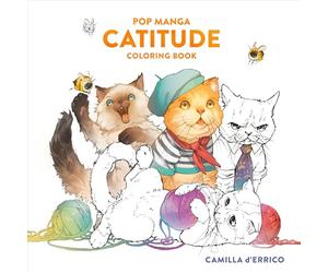 Pop Manga Catitude Coloring Book
