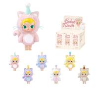 POP MART Baby Molly Pocket Friends Series-Vinyl Plush Pendant de Acción Popular Figura Coleccionable y Adorable Juguete Artístico Regalo Creativo Whole Set