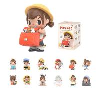 POP MART Capítulo 1 - Merodi After School Series Figures | Official CaramelesDesigner Collectible Art Toy | Sealed Random Figure | PVC/ABS | Approx 8 cm | 1 pieza