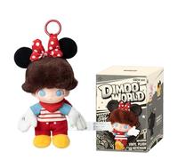 POP MART DIMOO World × Disney Series-Vinyl Plush Keychain de Acción Popular Figura Coleccionable y Adorable Juguete Artístico Regalo Creativo 1PC