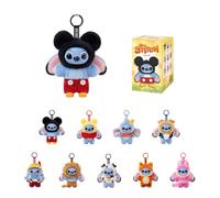 POP MART Disney Stitch Adventure Series Vinyl Plush Pendant | Coleccionable Stitch Bag Charm | Disney Charter Keychain Accessory | Pack of 1