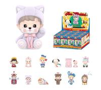 POP MART HACIPUPU Rolling Time Machine Series Figures de Acción Popular Figura Coleccionable y Adorable Juguete Artístico Regalo Creativo Whole Set