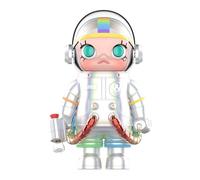 POP MART Mega Space Molly 400% Rainbow 2.0 de Acción Popular Figura Coleccionable y Adorable Juguete Artístico Regalo Creativo 1PC