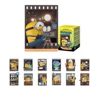 POP MART Minions and Monsters Series Figures Blind Box | Figura de vinilo misterioso coleccionable | Juguete de diseñador de personajes | Pack de 1