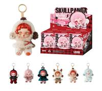 POP MART SKULLPANDA Winter Symphony Series Plush de Acción Popular Figura Coleccionable y Adorable Juguete Artístico Regalo Creativo Whole Set
