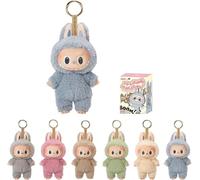 POP MART The Monsters Tasty Macarons - Figuras de caja ciega de vinilo, diseño aleatorio, juguetes para decoración moderna del hogar, juego de juguetes coleccionables para accesorios de escritorio, 1