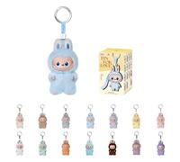 Pop Mart The Monster Pin for Love Series - Caja ciega con Colgante de Felpa de Vinilo (A-M), Juguetes coleccionables Labubu, Regalos de cumpleaños para niñas y niños, Caja Individual