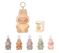 POP MART The Monsters - Caja ciega de felpa de vinilo con asiento de The Monsters, figuras de acción de diseño aleatorio, juguetes coleccionables, decoración del hogar, regalos de cumpleaños de