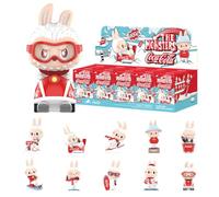 POP MART The Monsters Coca-Cola Series Figures de Acción Popular Figura Coleccionable y Adorable Juguete Artístico Regalo Creativo Whole Set