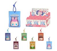 POP MART The Monsters Wacky Mart Series-Squishy Charm de Acción Popular Figura Coleccionable y Adorable Juguete Artístico Regalo Creativo Whole Set