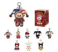 POP MART WHY SO SERIOUS Series - Caja ciega con colgante de muñeca de peluche, juguetes coleccionables, regalos de cumpleaños para niñas y niños, caja individual