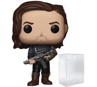 POP Marvel: Avengers Infinity War - Bucky Barnes (soldado de invierno) Funko Pop! Figura de vinilo (incluye funda protectora compatible con caja de pop), multicolor, 3.75 pulgadas