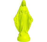 Pop Mary, estatua moderna de la Virgen María, figura decorativa de resina, regalo coleccionable único (amarillo neón)