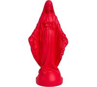 Pop Mary, estatua moderna de la Virgen María, figura decorativa de resina, regalo coleccionable único (rosa neón)